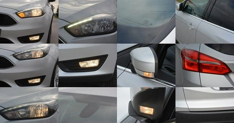 Ford Focus cena 44403 przebieg: 105617, rok produkcji 2018 z Zawiercie małe 497